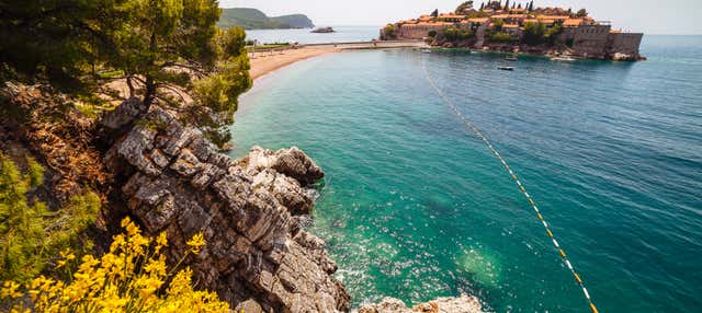 Excursão pelas costas de Montenegro